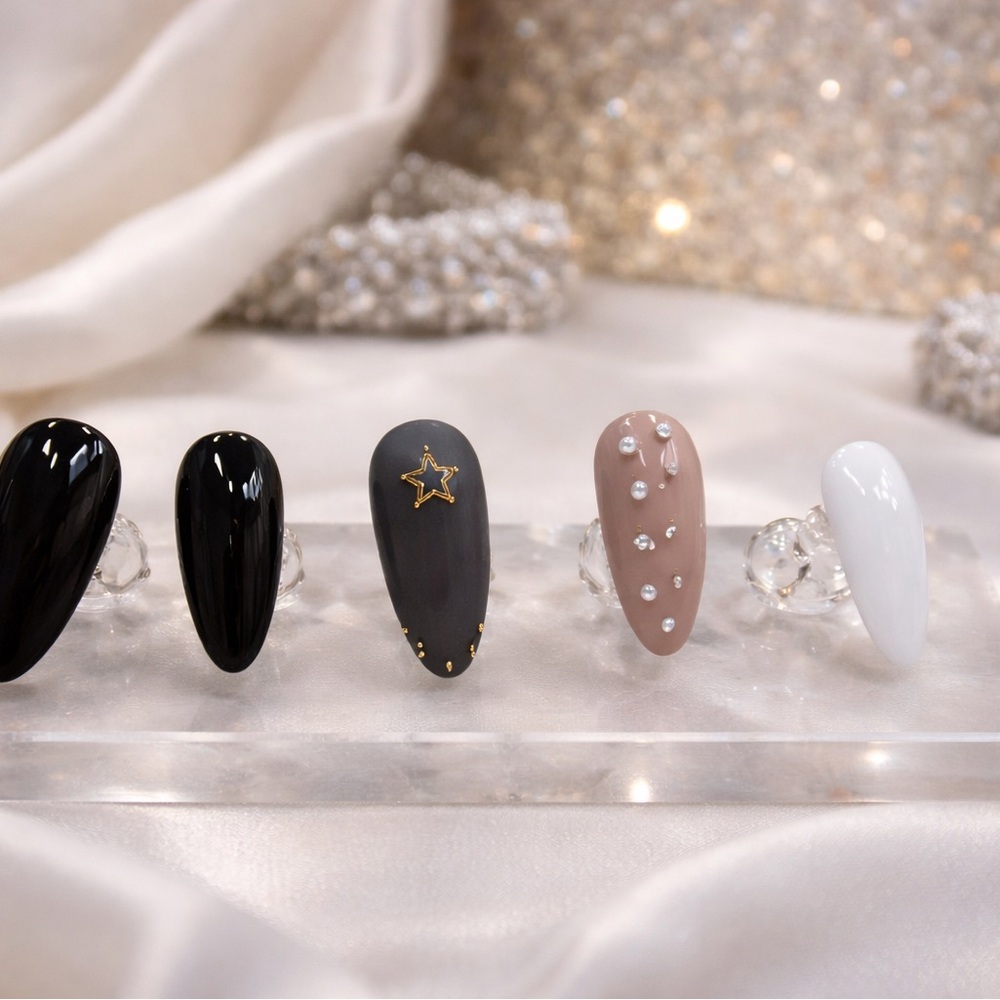 Pink Nail Art Set View 3